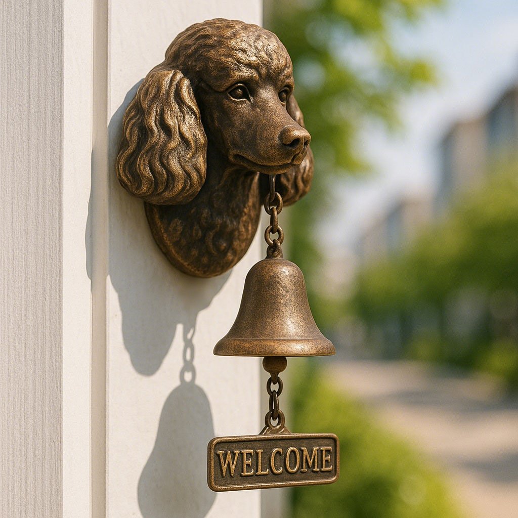 German Shepherd Welcome Bell