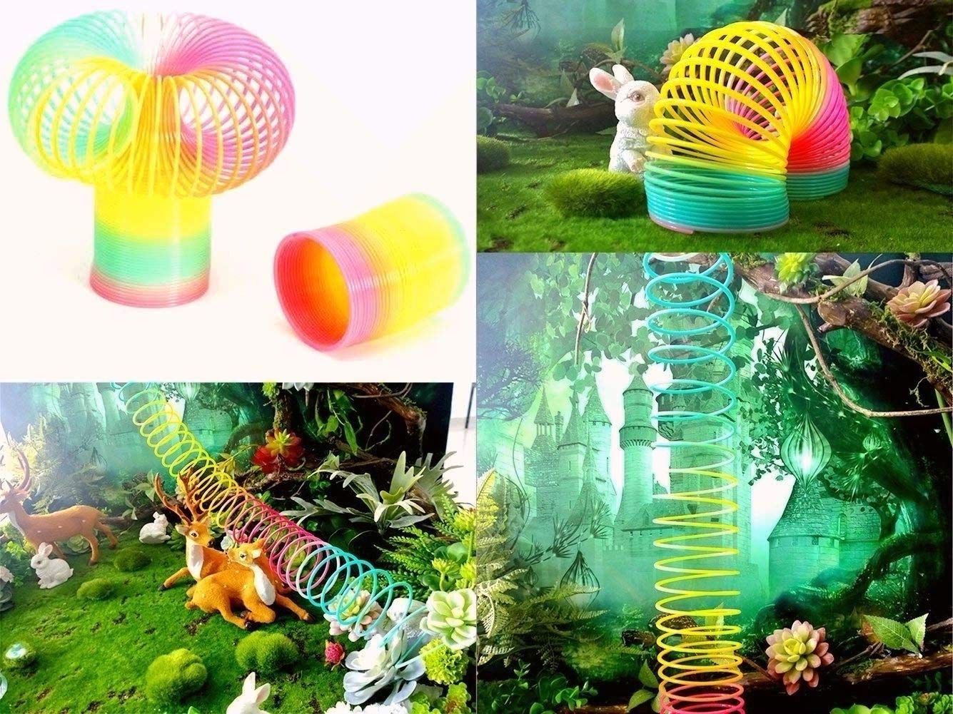 Jumbo Rainbow Coil Spring Toy