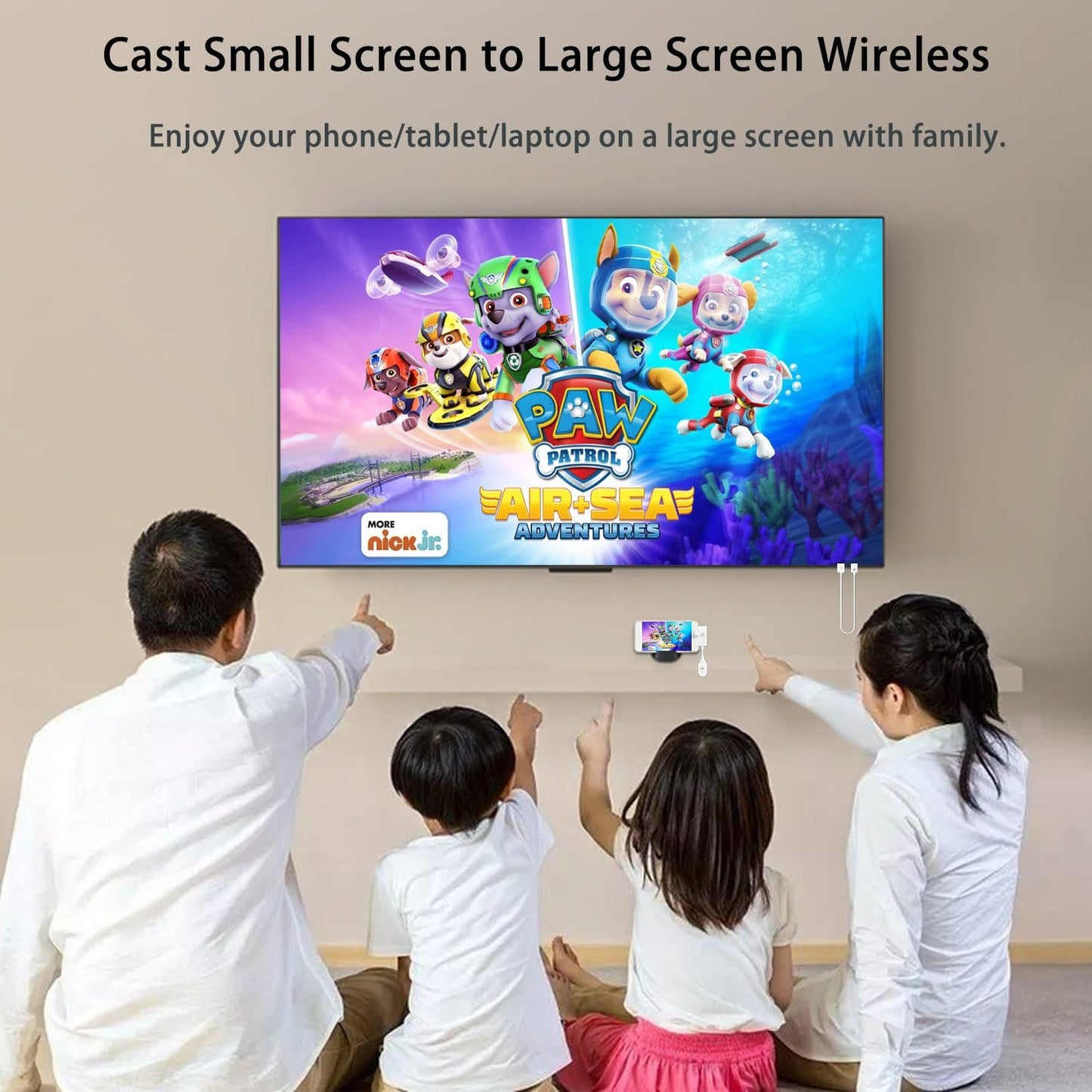 USB Wireless Projection Screen