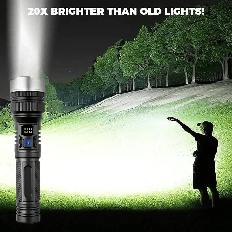 Essential 2-in-1 Power Bank and Flashight for Emergencies