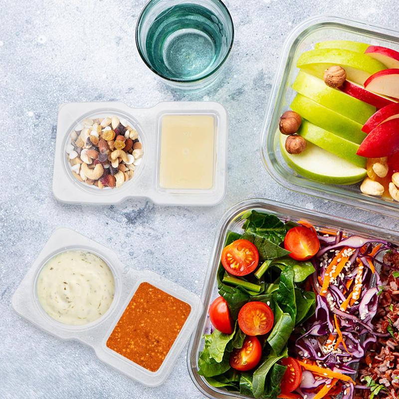 Reusable Snack Condiment Containers