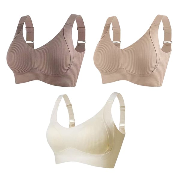 🎁 Last Day Buy 1 Get 3 Packs 🔥 Super firming bra | Wire-free push-up bra 👍 No more sagging breasts