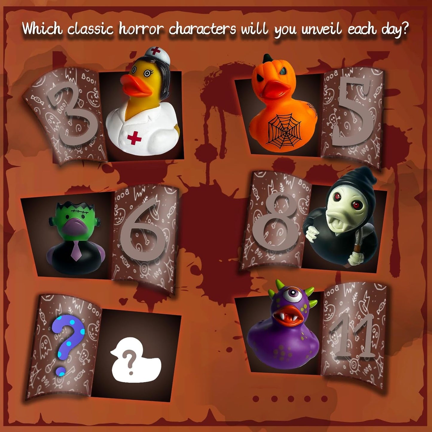 Advent Calendar 2025 - Horror Rubber Duckies
