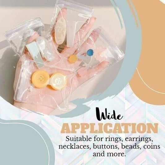 (2022 New Year Pre Sale - SAVE 50% OFF)Transparent Jewellery Storage Book Set-Buy 2 Get 1 Free- $8.5 Each Only Today!