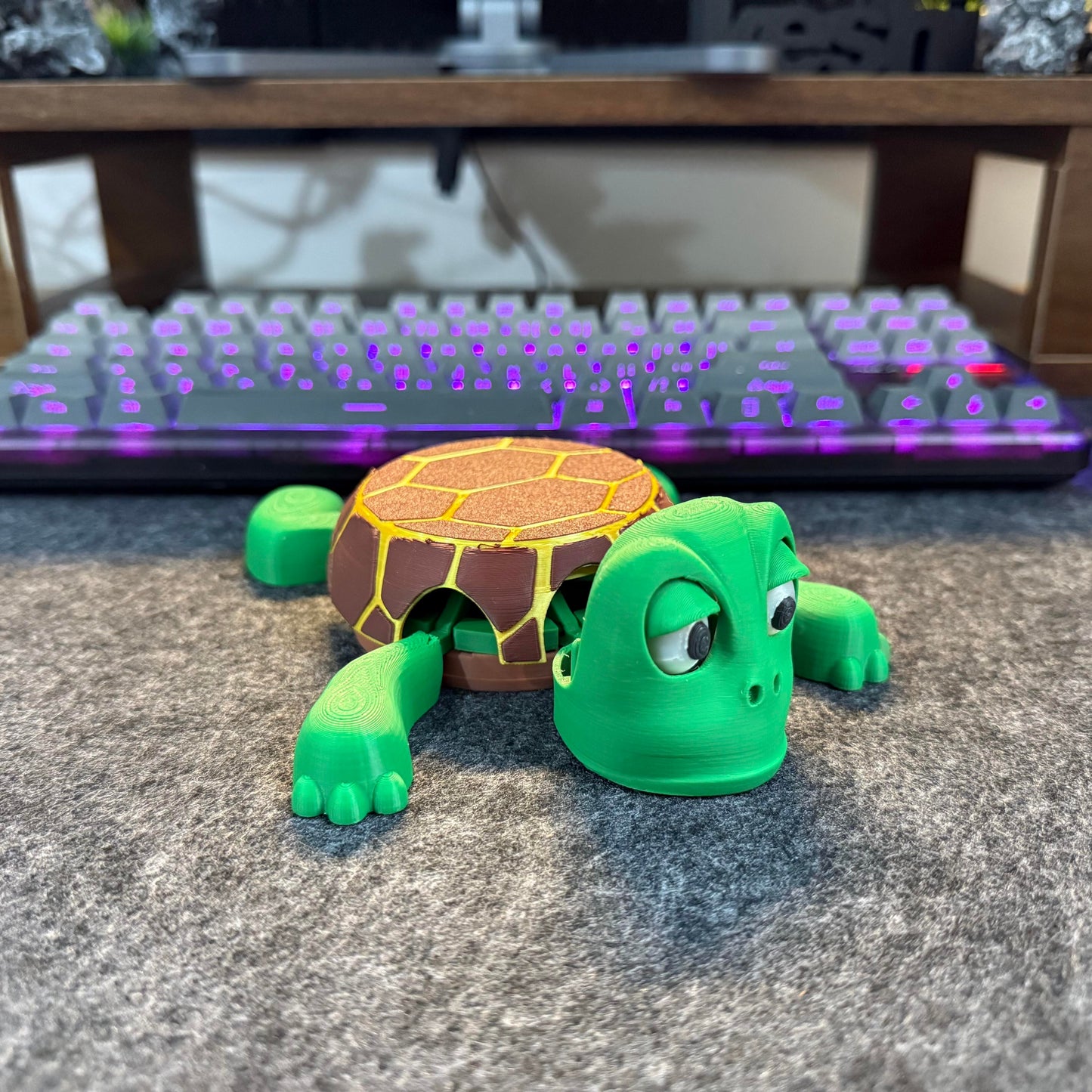 3D Printed Turtle Coasters