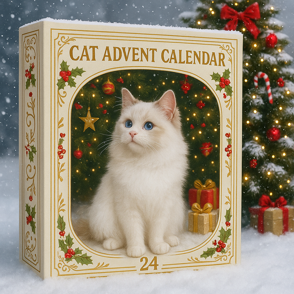 🌲Christmas Gift--Purrfect Christmas – Cat Lovers Advent Calendar 2025