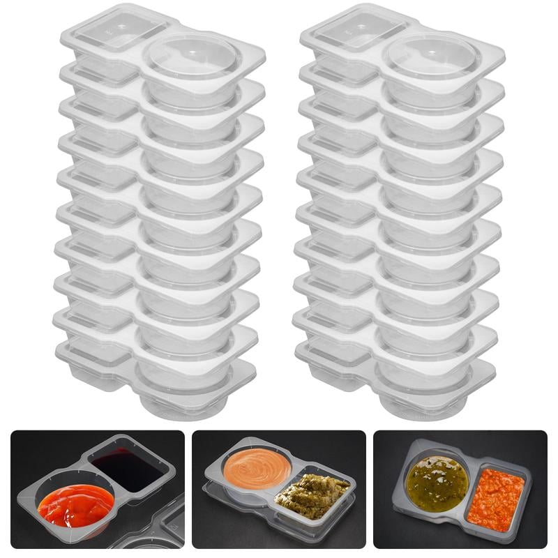 Reusable Snack Condiment Containers