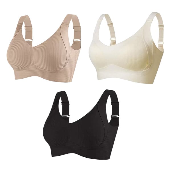 🎁 Last Day Buy 1 Get 3 Packs 🔥 Super firming bra | Wire-free push-up bra 👍 No more sagging breasts