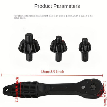 Multifunctional Iron Drill Wrench