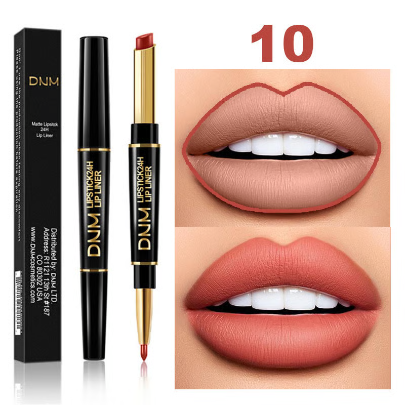 🔥2-in-1 Waterproof Lipstick Lip Liner