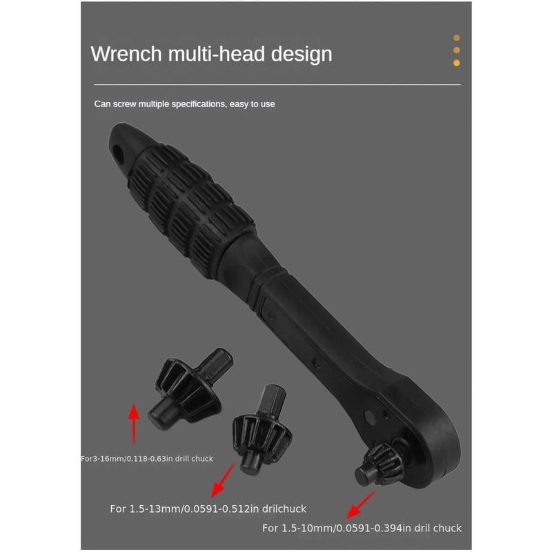 Multifunctional Iron Drill Wrench
