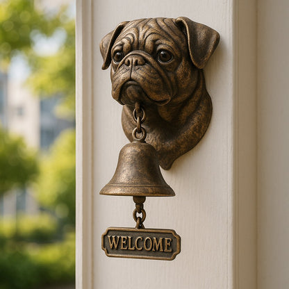 German Shepherd Welcome Bell