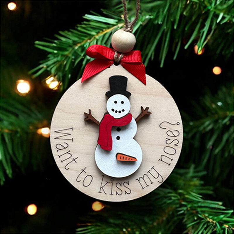 Funny Friend Christmas Ornament