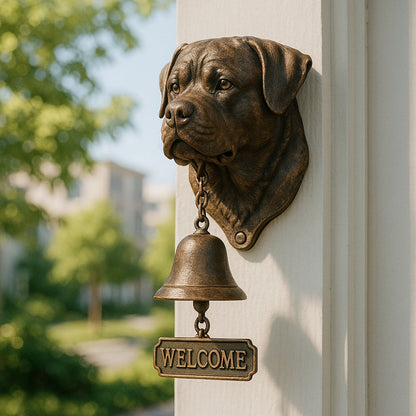 German Shepherd Welcome Bell