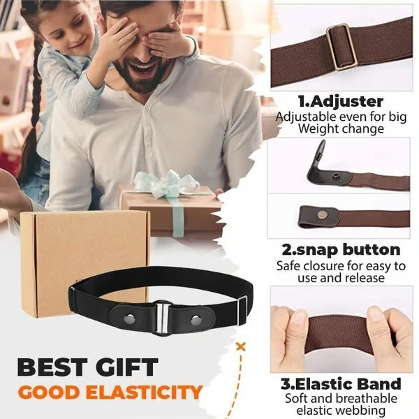 (🔥Hot Deals - 49% OFF) Buckle-Free Elastic Belt - Unisex
