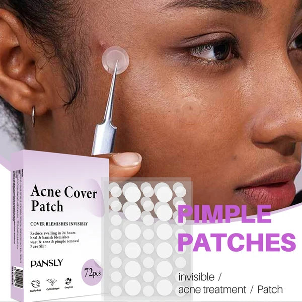 ✨ 2024 Hydrocolloid Acne Cover Patches（🔥Buy 3 Get 3 Free）