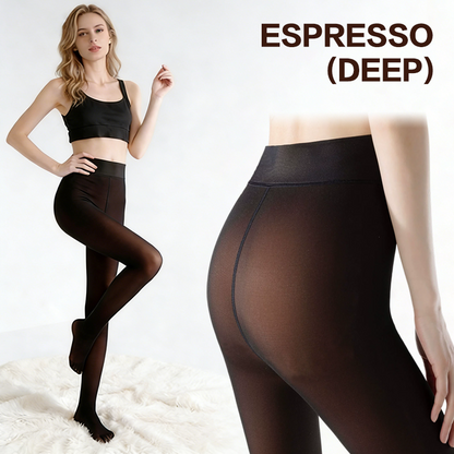 🔥🔥Wool-lined tight pants, with single seams on both the front and back!  — Waist-Defining, Warm and Sleek, Never Bulky
