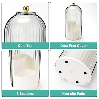 Toothbrush Holders with Sliding Lid
