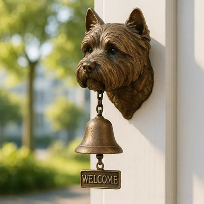 German Shepherd Welcome Bell