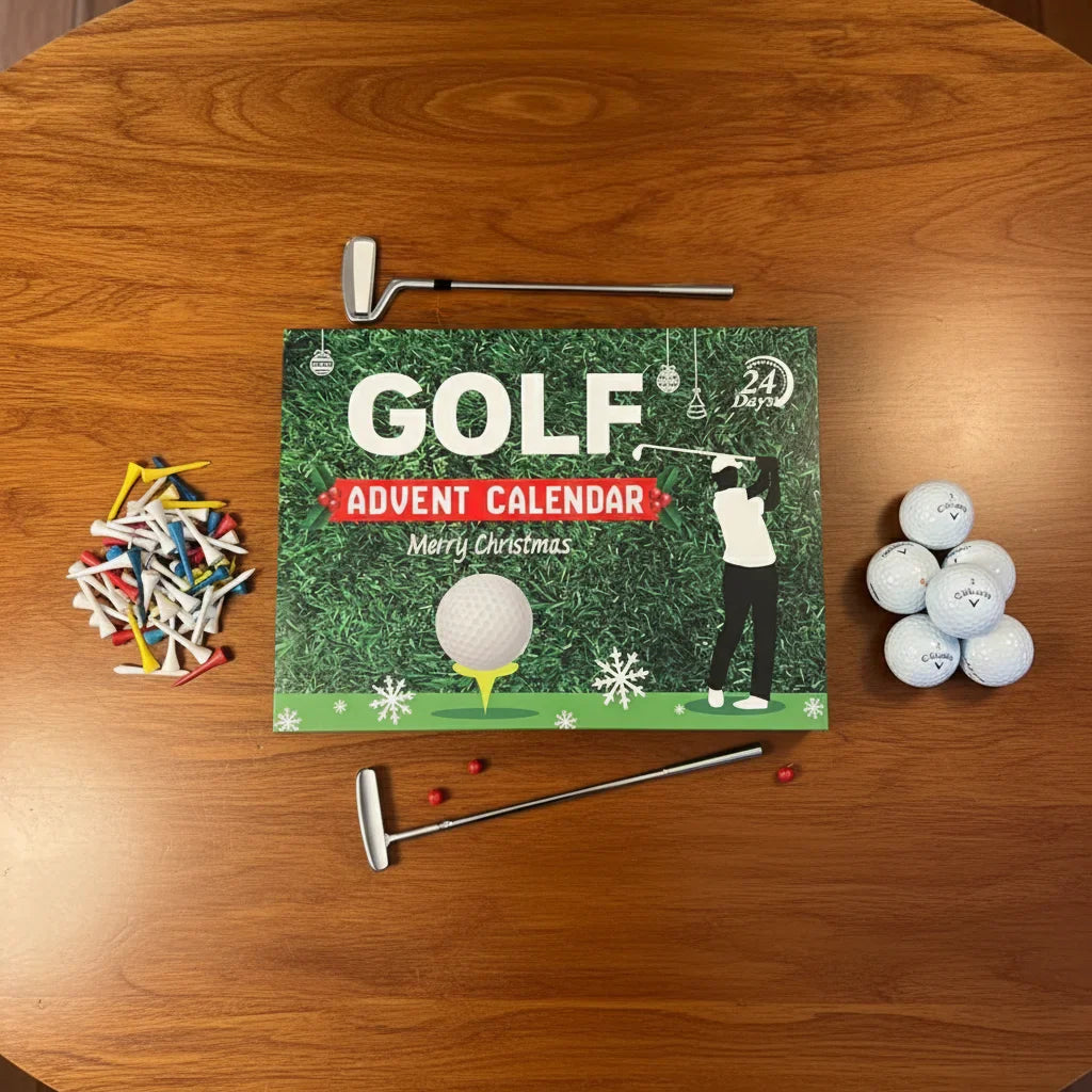 🌲Christmas Gift—Advent Calendar for Golf Lovers—Golf Countdown Fun!