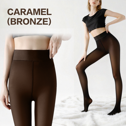 🔥🔥Wool-lined tight pants, with single seams on both the front and back!  — Waist-Defining, Warm and Sleek, Never Bulky