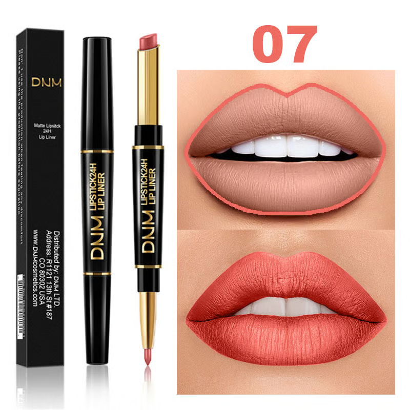🔥2-in-1 Waterproof Lipstick Lip Liner