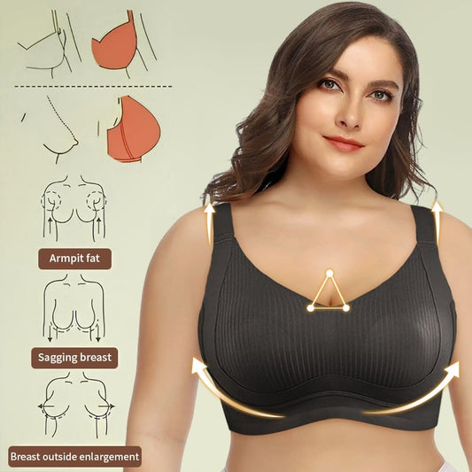 🎁 Last Day Buy 1 Get 3 Packs 🔥 Super firming bra | Wire-free push-up bra 👍 No more sagging breasts
