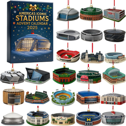 America’s Iconic Stadiums Advent Calendar 2025 🎁 24 Gifts Inside!