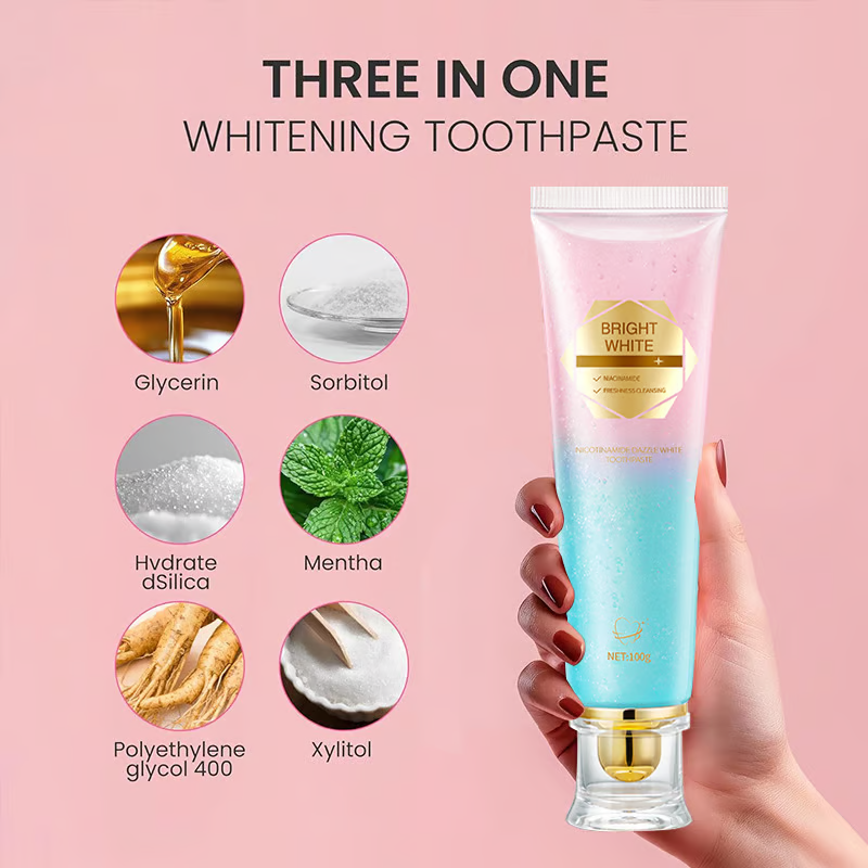 ✨🦷 Niacinamide Whitening Toothpaste - For Healthier, Whiter Teeth!