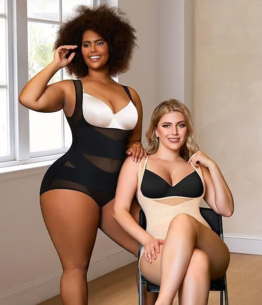 🏆LAST DAY High-Waist Shapewear Bodysuit – Sculpt Your Dream Curves ✨