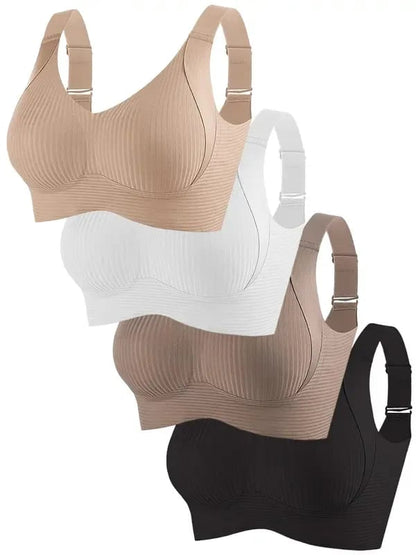 🎁 Last Day Buy 1 Get 3 Packs 🔥 Super firming bra | Wire-free push-up bra 👍 No more sagging breasts