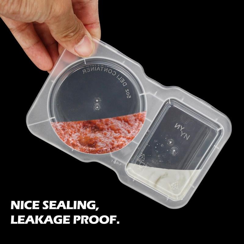Reusable Snack Condiment Containers
