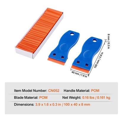 Plastic Razor Blade Scraper