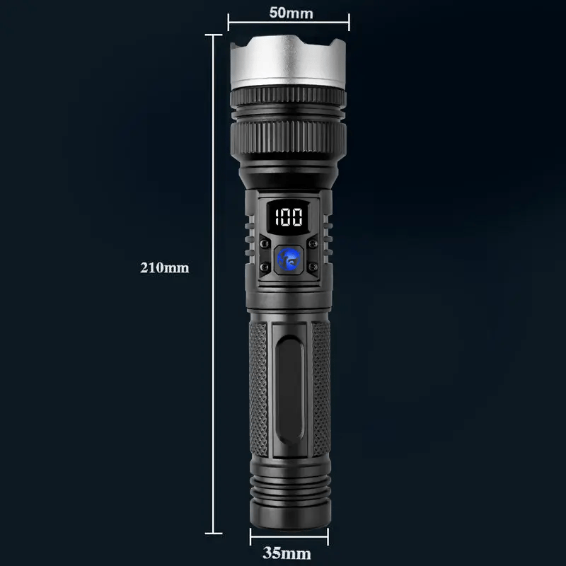 Essential 2-in-1 Power Bank and Flashight for Emergencies