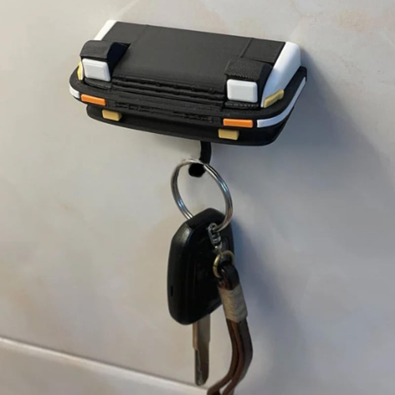Glowing Car Fliping Light Keychain