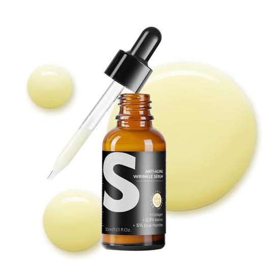 💥Retinol & Peptide Anti-Aging Wrinkle Serum, Brightening Serum for Fine Lines