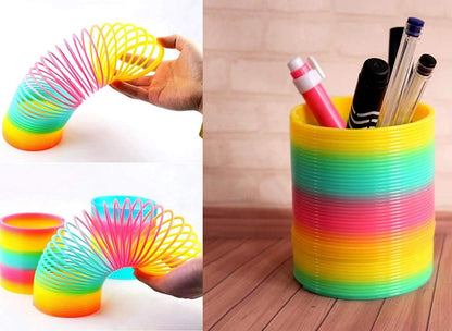 Jumbo Rainbow Coil Spring Toy