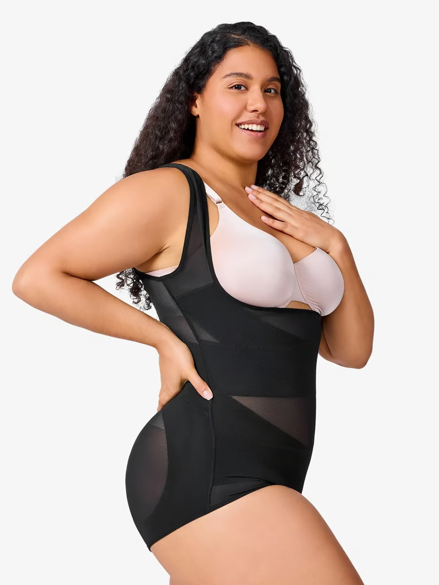 🏆LAST DAY High-Waist Shapewear Bodysuit – Sculpt Your Dream Curves ✨