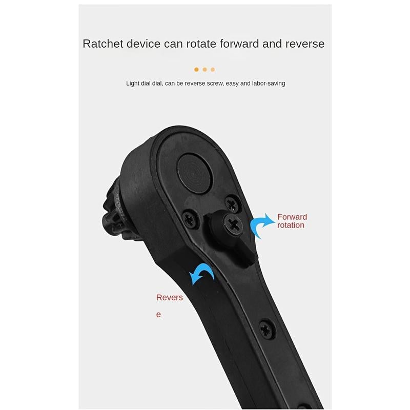 Multifunctional Iron Drill Wrench