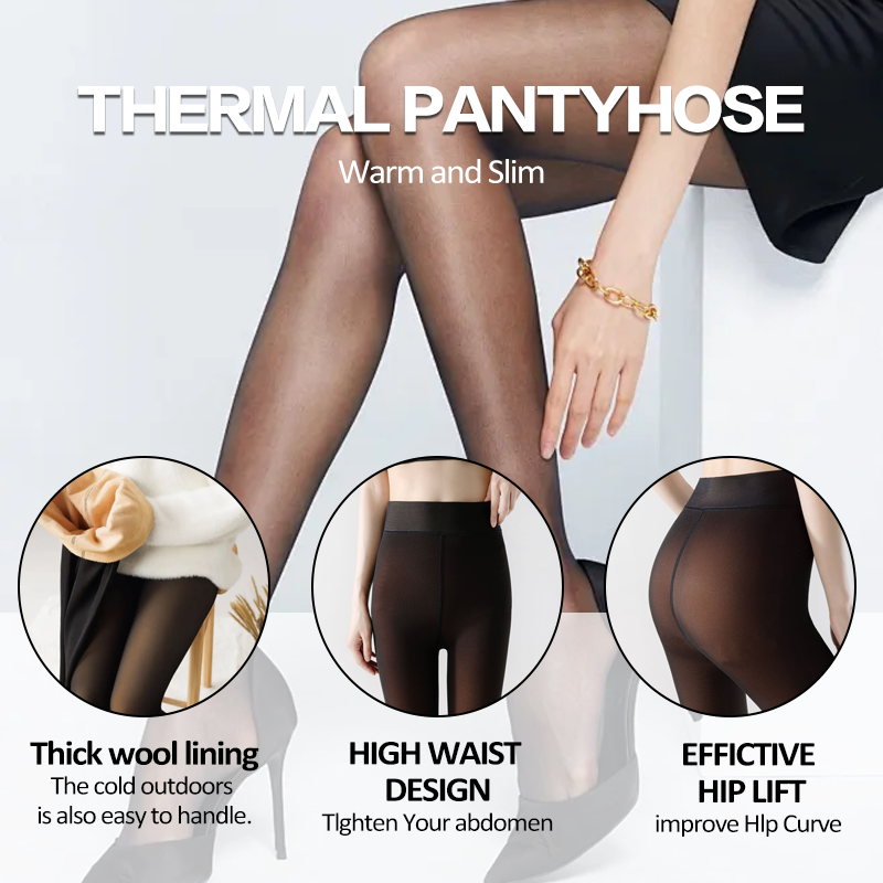 🔥🔥Wool-lined tight pants, with single seams on both the front and back!  — Waist-Defining, Warm and Sleek, Never Bulky