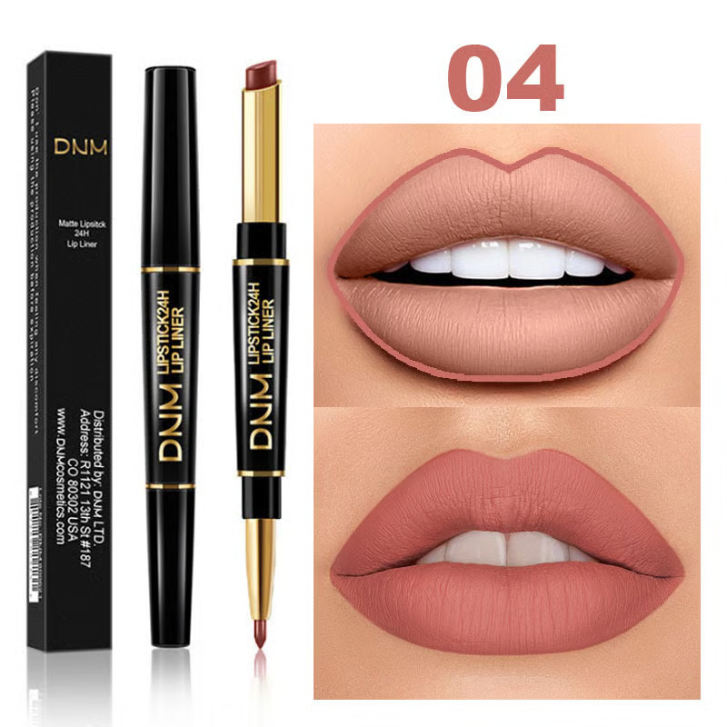 🔥2-in-1 Waterproof Lipstick Lip Liner