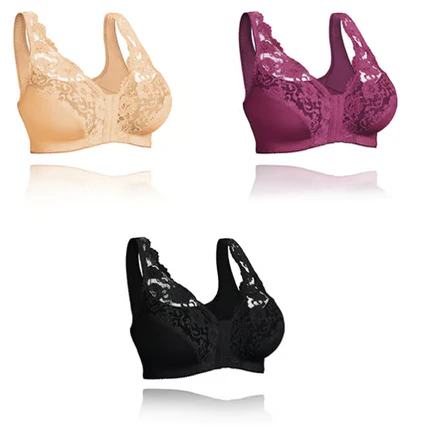 💖Front Hooks, Stretch-Lace, Super-Lift And Posture Correction – ALL IN ONE BRA!
