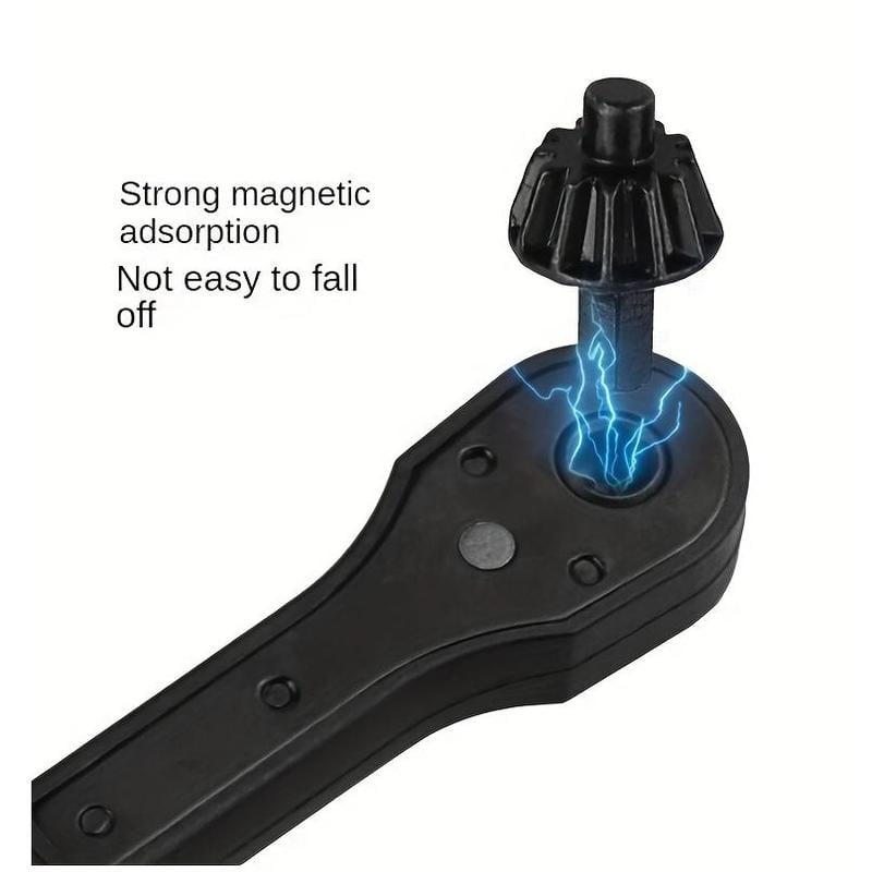 Multifunctional Iron Drill Wrench