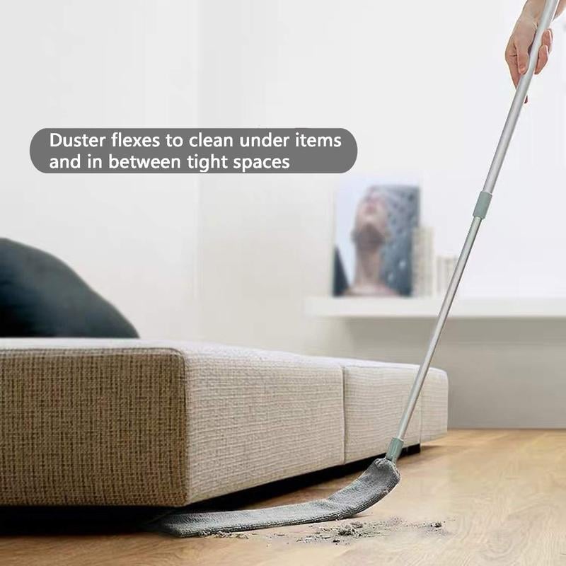 Retractable Gray Crevice Duster Duster Brush