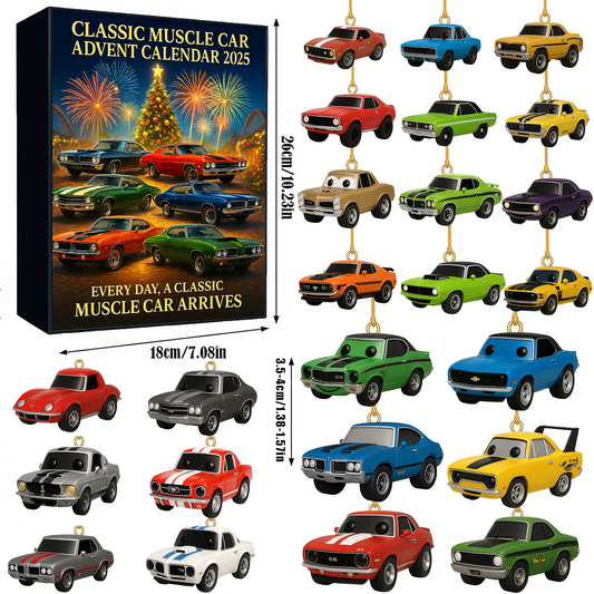 Classic Muscle Cars Advent Calendar 2025