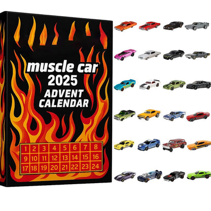 Muscle Toy Car Advent Calendar
