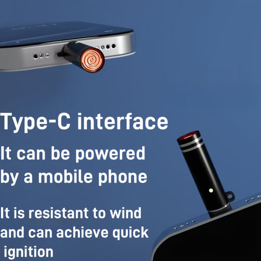 Portable Type-C Mini Emergency Lighter