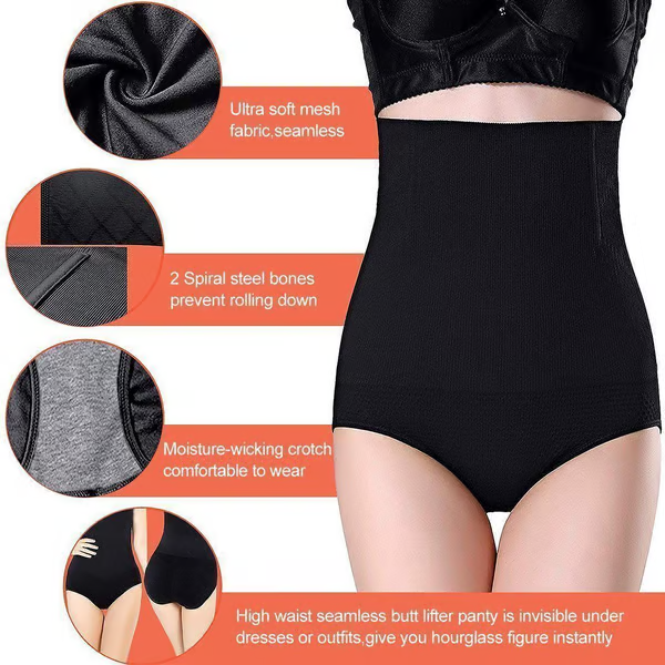 ⏰Last Day - High Waist Tummy Control Shapewear Panties
