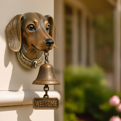 German Shepherd Welcome Bell