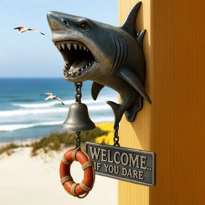 Shark Attack Welcome Bell